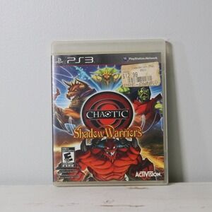 Chaotic: Shadow Warriors (Sony PlayStation 3, PS3, 2009)​​